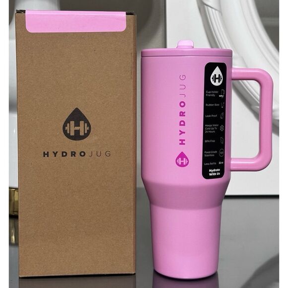 HydroJug 32oz Traveler, BLUSH PINK - Picture 2 of 6